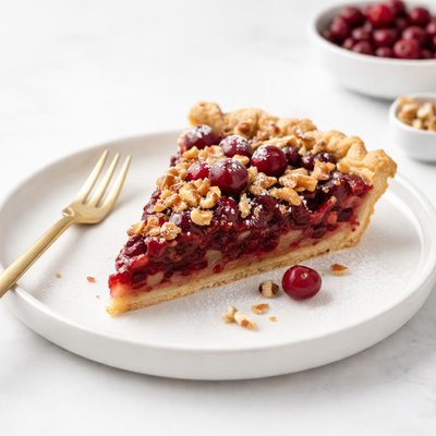 Image of Cranberry Walnut Pie