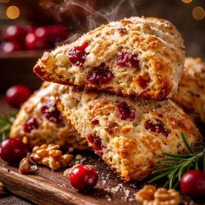Image of Cranberry Walnut Scones