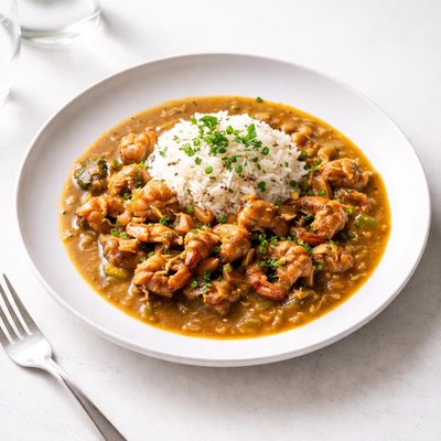 Image of Crawfish or Shrimp Etouffe