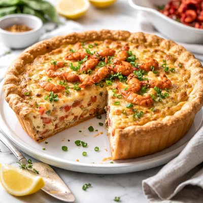 Image of Crawfish Quiche
