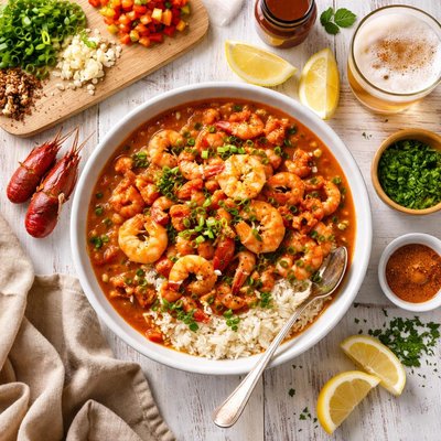 Image of Crawfish Shrimp Etouffee