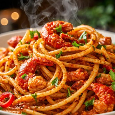 Image of Crawfish Spaghetti