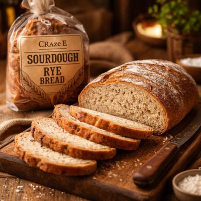 Image of Craze E Sourdough Rye Bread
