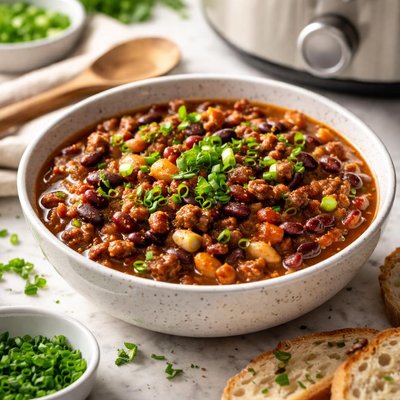 Image of Crazy Beans with Crock Pot Variation