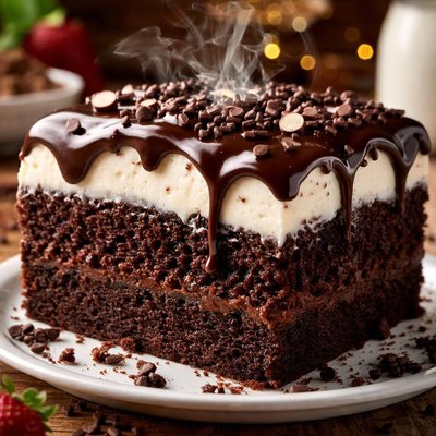 Image of Crazy Cake with Two Icings