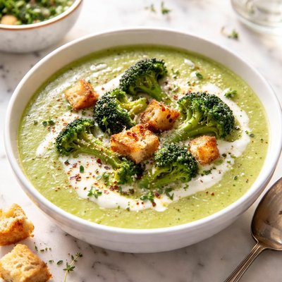 Image of Crazy Good Cream of Broccoli Soup
