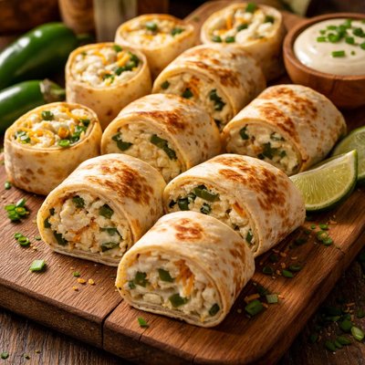 Image of Cream Cheese and Jalapeno Tortillas