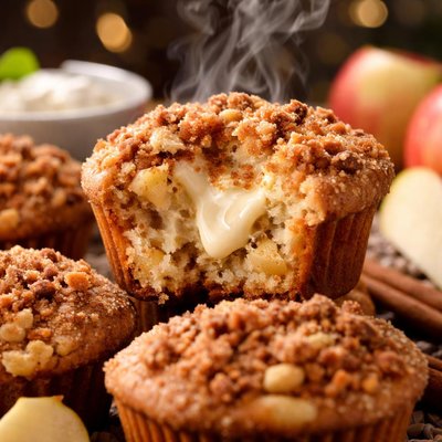 Image of Cream Cheese Apple Muffins