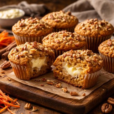 Image of Cream Cheese Carrot Muffins