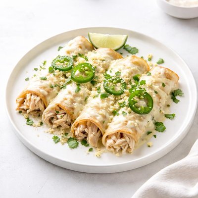 Image of Cream Cheese Chicken Enchiladas