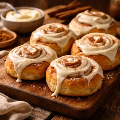 Image of Cream Cheese Cinnamon Rolls