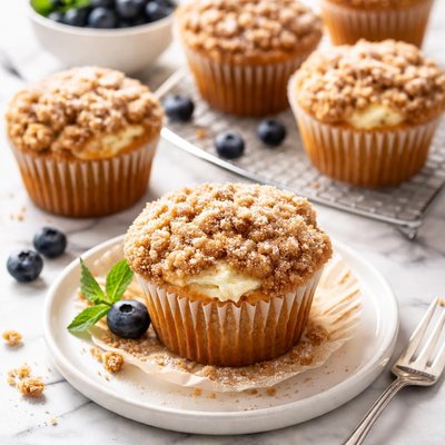 Image of Cream Cheese Coffee Cake Muffins
