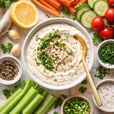 Image of Cream Cheese Dressing Dipping Sauce