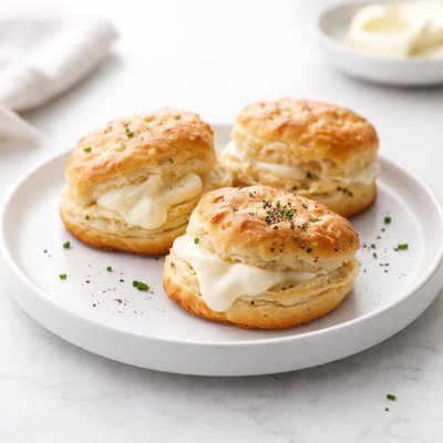 Image of Cream Cheese Filled Biscuits