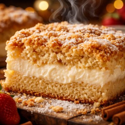 Image of Cream Cheese Filled Crumb Cake