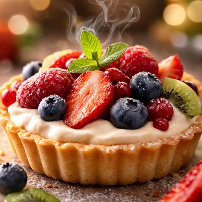 Image of Cream Cheese Fruit Tart