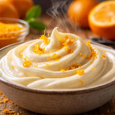 Image of Cream Cheese Icing W Orange Zest