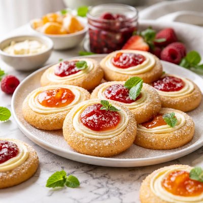 Image of Cream Cheese Jam Cookies