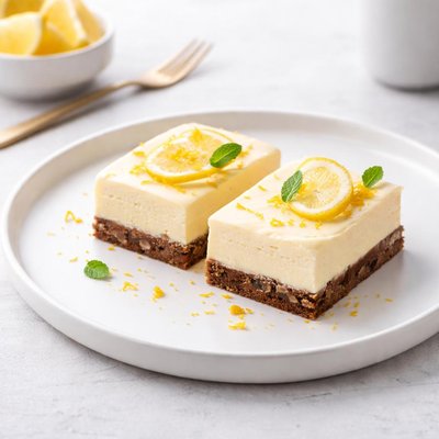 Image of Cream Cheese Lemon Bars Kit Kat Crust