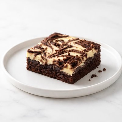 Image of Cream Cheese Marbled Chocolate Brownie