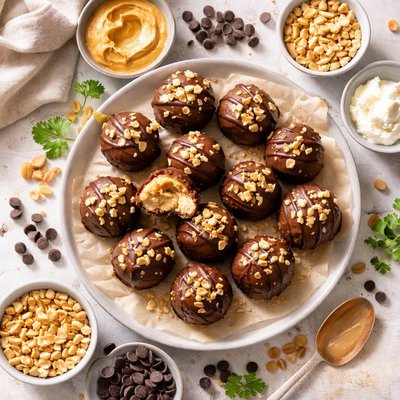 Image of Cream Cheese Peanut Butter Balls