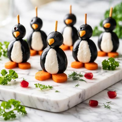 Image of Cream Cheese Penguins