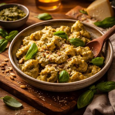 Image of Cream Cheese Pesto Tortellini