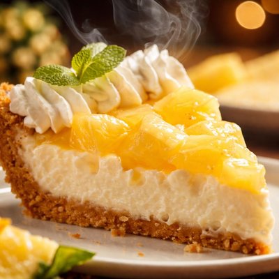Image of Cream Cheese Pineapple Pie