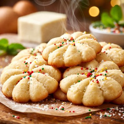 Image of Cream Cheese Press Cookies
