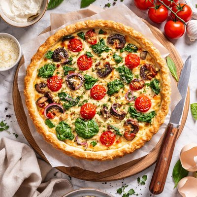 Image of Cream Cheese Quiche