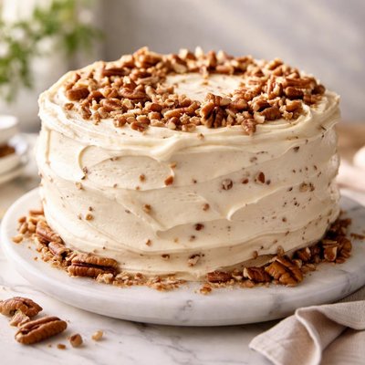 Image of Cream Cheese with Buttered Pecan Frosting
