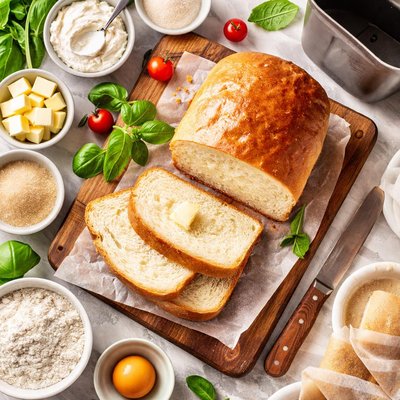 Image of Cream Cheese Yeast Bread Bread Machine