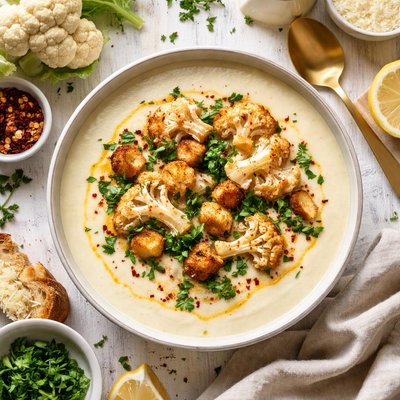 Image of Cream Fresh Cauliflower Soup
