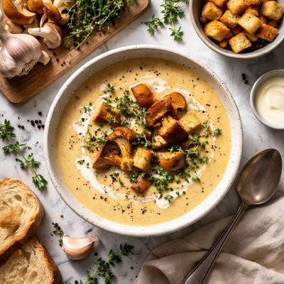 Image of Cream of Chanterelle Soup
