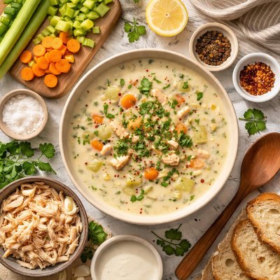 Image of Cream of Chicken and Celery Soup Cheating