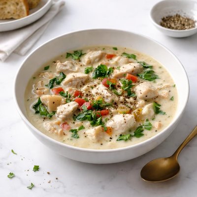 Image of Cream of Chicken Pepperpot