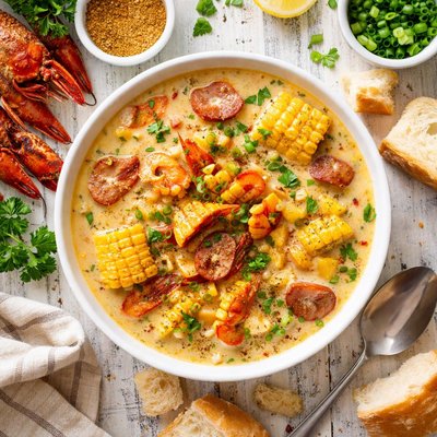 Image of Cream of Crawfish Boil Soup