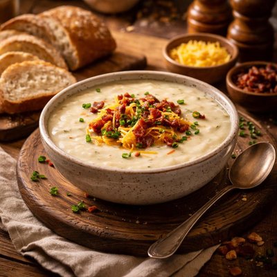 Image of Cream of Fauxtato Soup