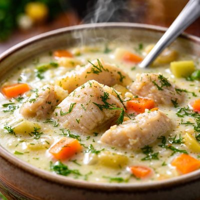 Image of Cream of Fish Soup