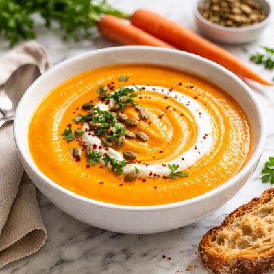 Image of Cream of Fresh Carrot Soup