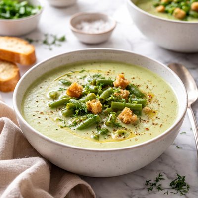 Image of Cream of Green Bean Soup