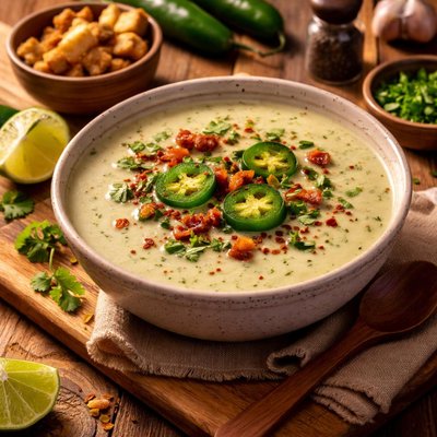 Image of Cream of Jalapeo Soup