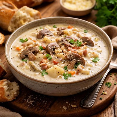 Image of Cream of Mushroom Chowder