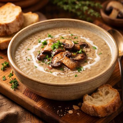 Image of Cream of Portabella Soup