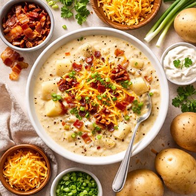 Image of Cream of Potato Cheese Soup