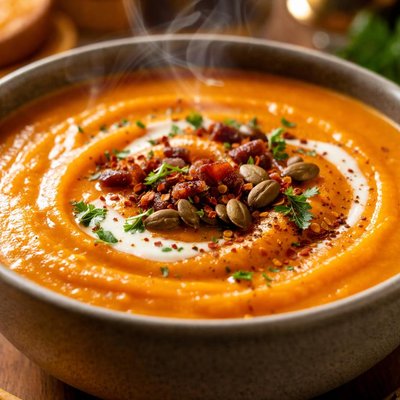 Image of Cream of Sweet Potato Soup
