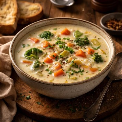 Image of Cream of Vegetable Soup