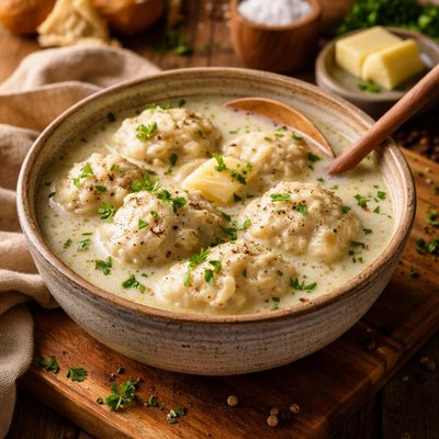 Image of Cream of Wheat Dumplings