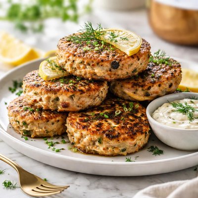 Image of Cream of Wheat Salmon Loaf or Patties