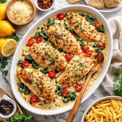 Image of Cream Sauce Chicken for a Crowd